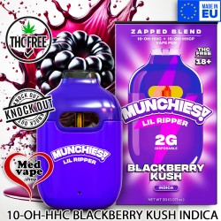 LIL RIPPER BLACKBERRY KUSH 2ml 10-OH - MUNCHIES WEED THC CANNABIS LEGAL